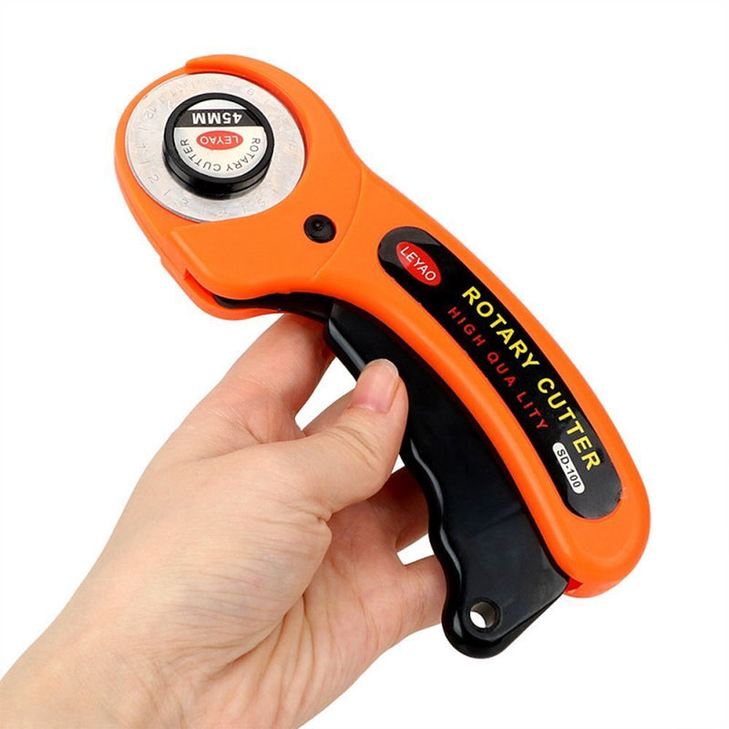 Rotary Cutter Professional Quilting Roller Fabric Cutting Tool