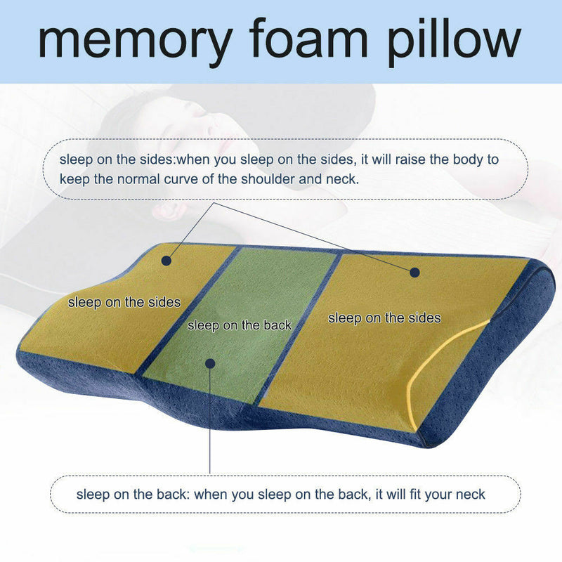Free shipping-Butterfly Shaped Memory Foam Pillow