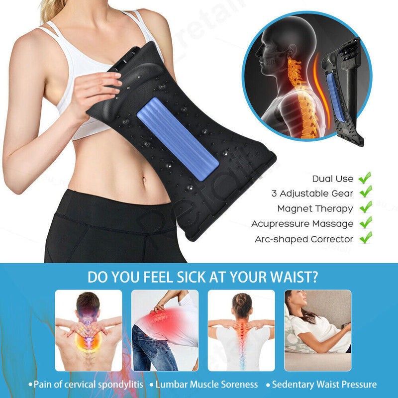 Neck Stretcher Back Cervical Traction Device Massager Pain Relief Neck Shoulder