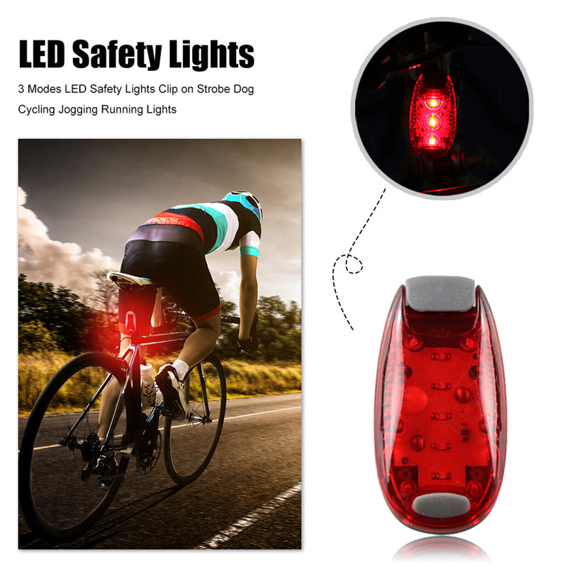Bike Taillight Warning Rear Light Night Cycling Clip Light