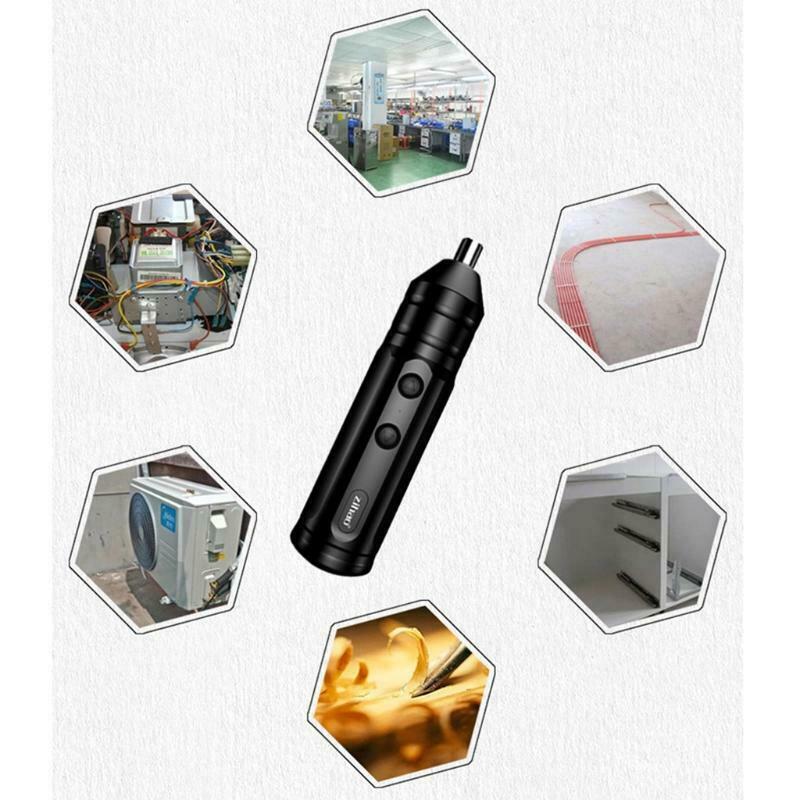 Free shipping- Cordless Rechargeable Screwdriver Electric Tool Set Screw Driver Precision Bit