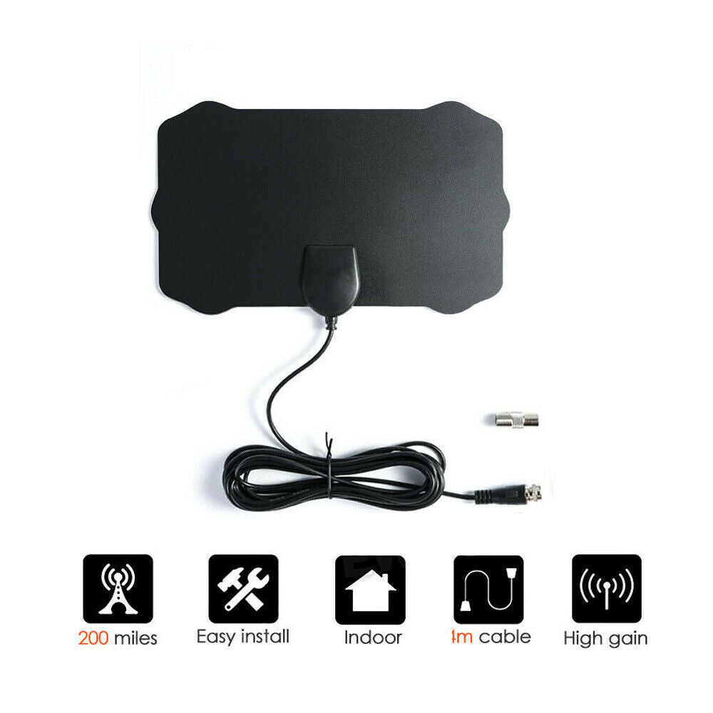 200 Mile Range HD Digitel TV Antenna Receiver 4K
