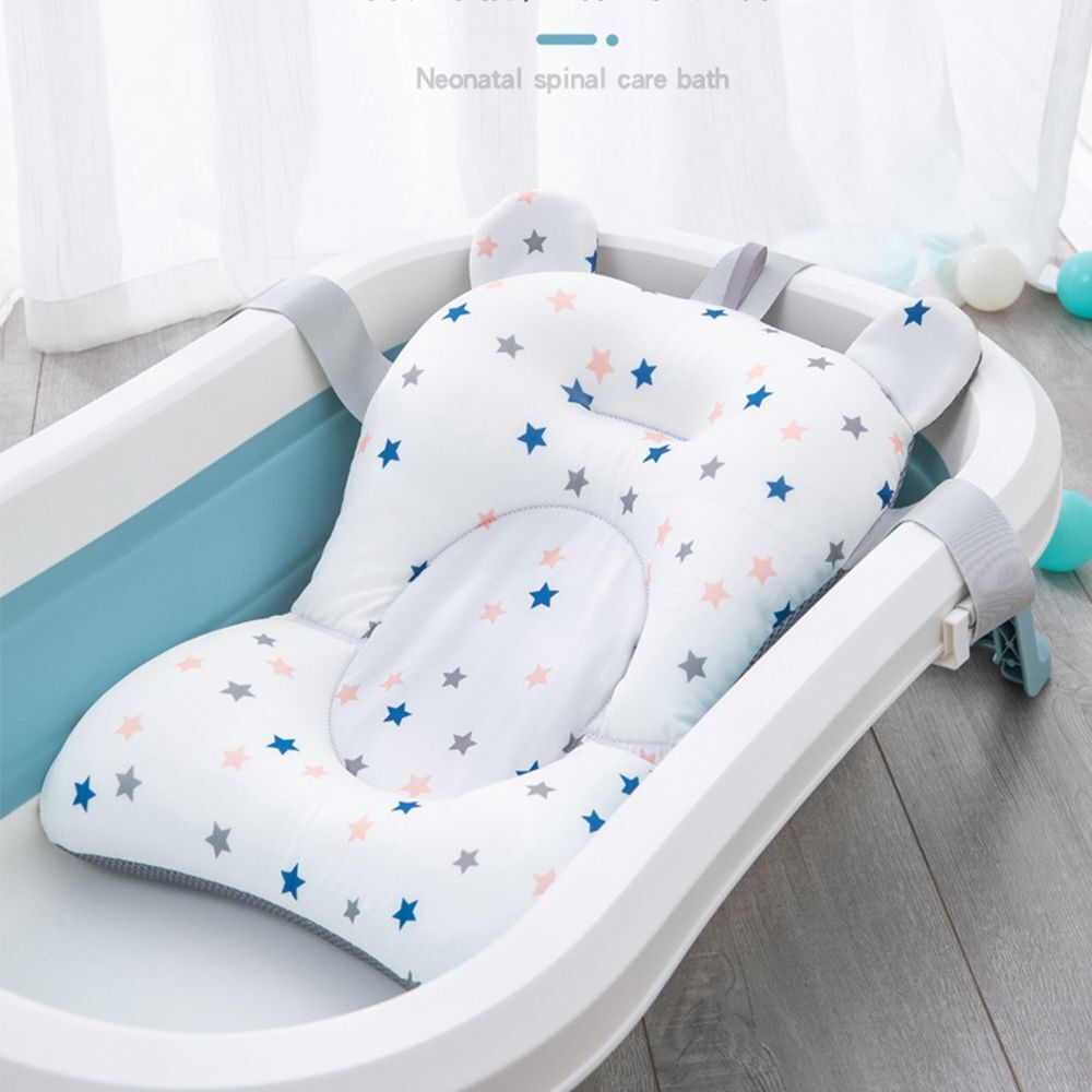 CLEARANCE- Bath Tub Pad Pillow Seat Baby Bath Seat Bed Seat Shower Support Mat Bathtub