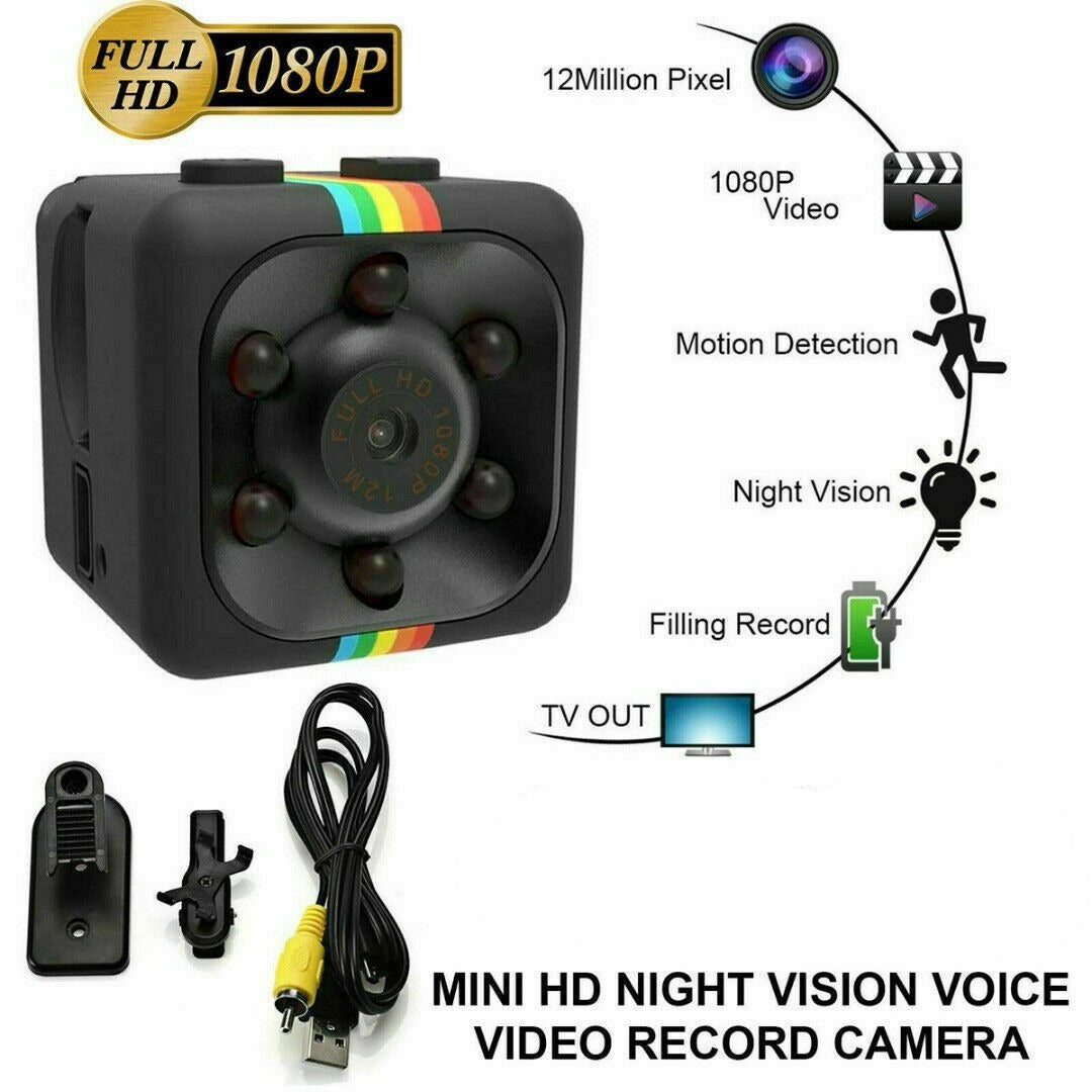 HD 1080P Mini DV Car Hidden DVR Camera Spy Dash Cam Night Vision Sport