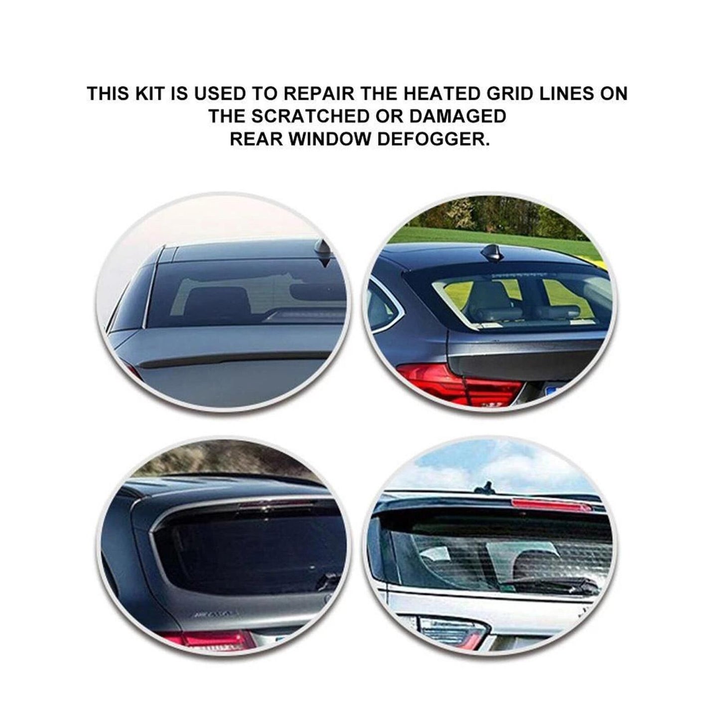 CLEARANCE- LOCBONDSO Complete Rear Window Defogger/Demister Repair Kit