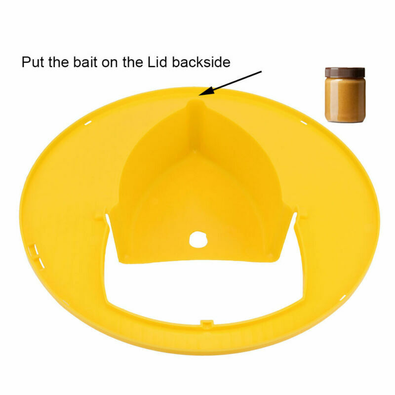 Mouse Trap Flip N Slide Bucket Lid Reusable Rat Catcher Killer with Ladder