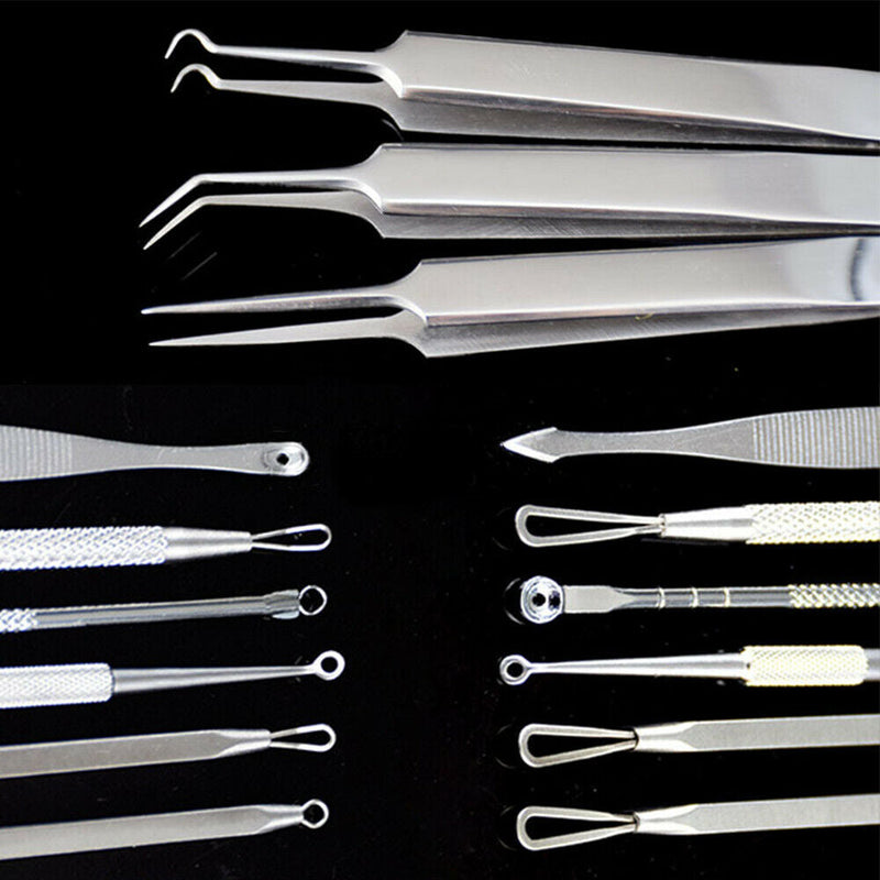9pcs Set Blackhead Extractor