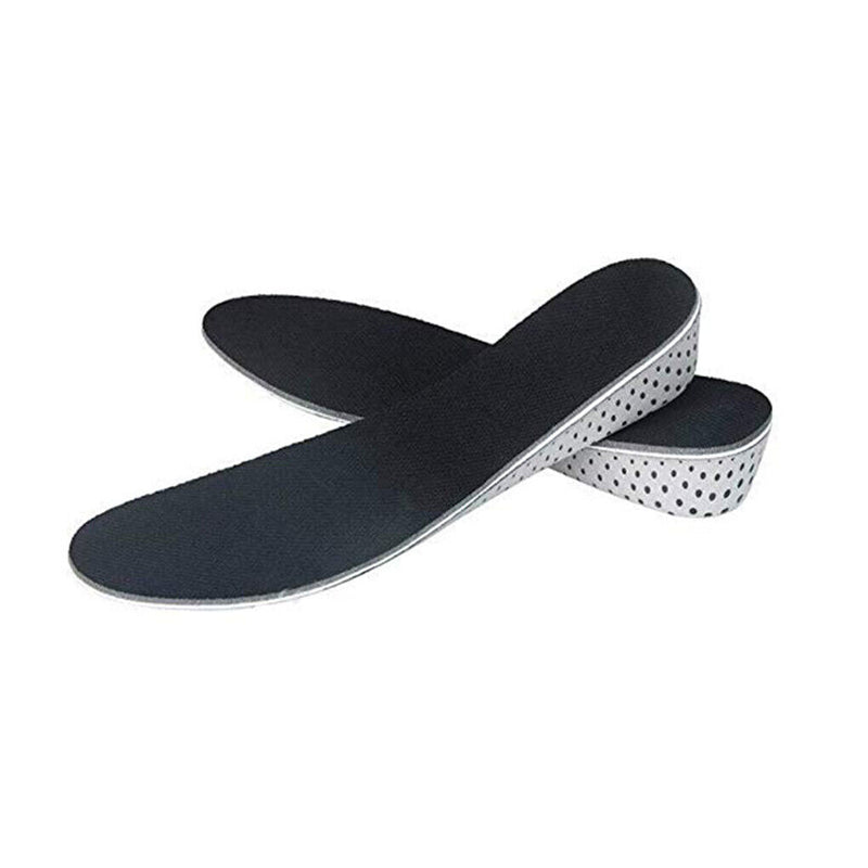 Unisex Insole Heel Lift Insert Shoe Pad Height Increase Cushion Taller Foot Pad