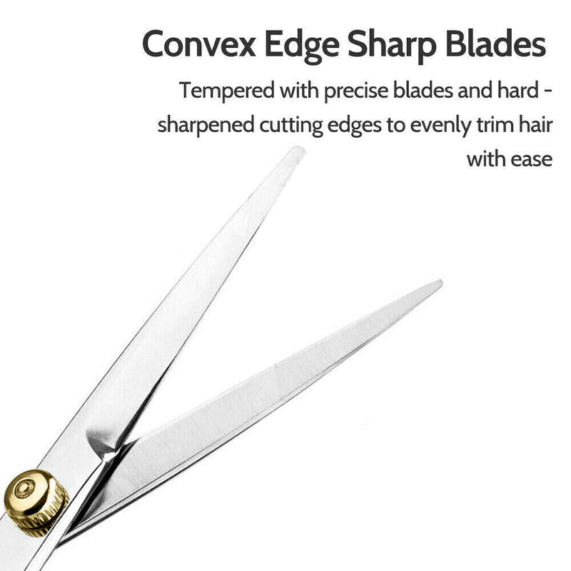 2x 6" Professional Hair Cutting Scissors Set