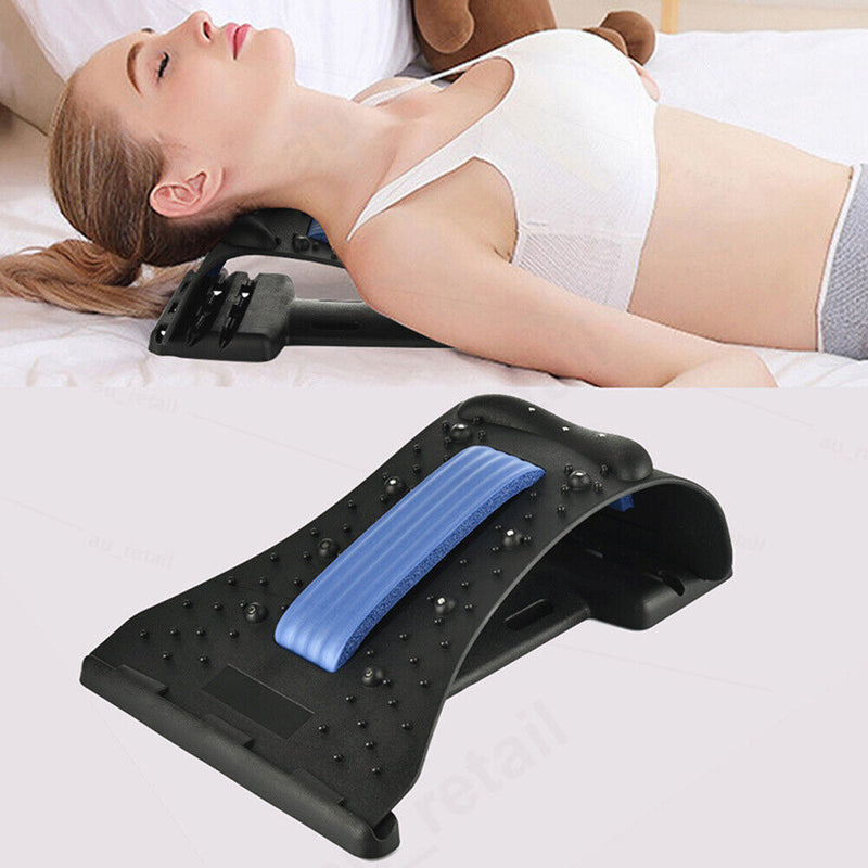 Neck Stretcher Back Cervical Traction Device Massager Pain Relief Neck Shoulder