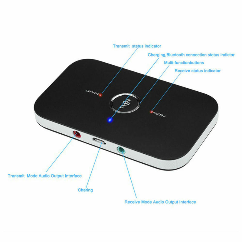 Free shipping-2IN1 Wireless Bluetooth Audio Transmitter and Receiver