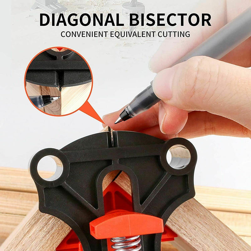 Free shipping- 4pcs Corner Mate 90° Right Angle Adjustable Clamps Corner Holder For Woodworking