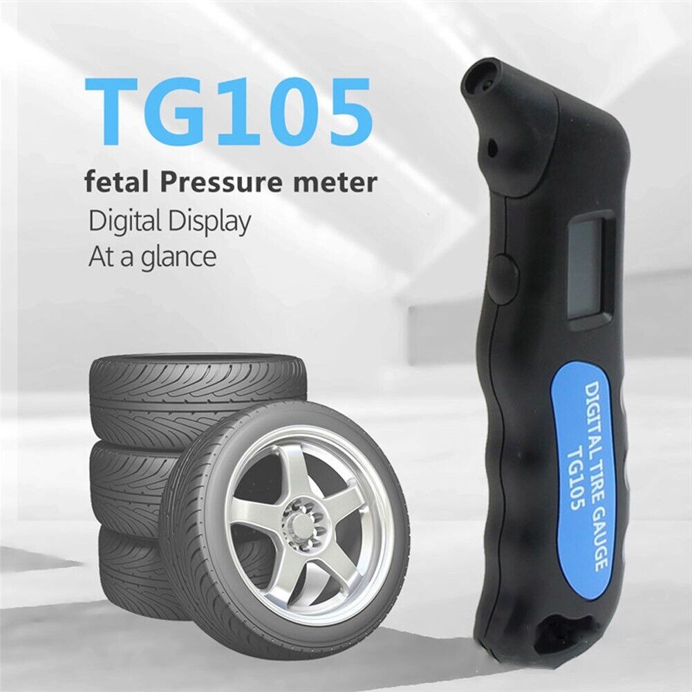 Tire Pressure Gauge LCD Screen Measurement