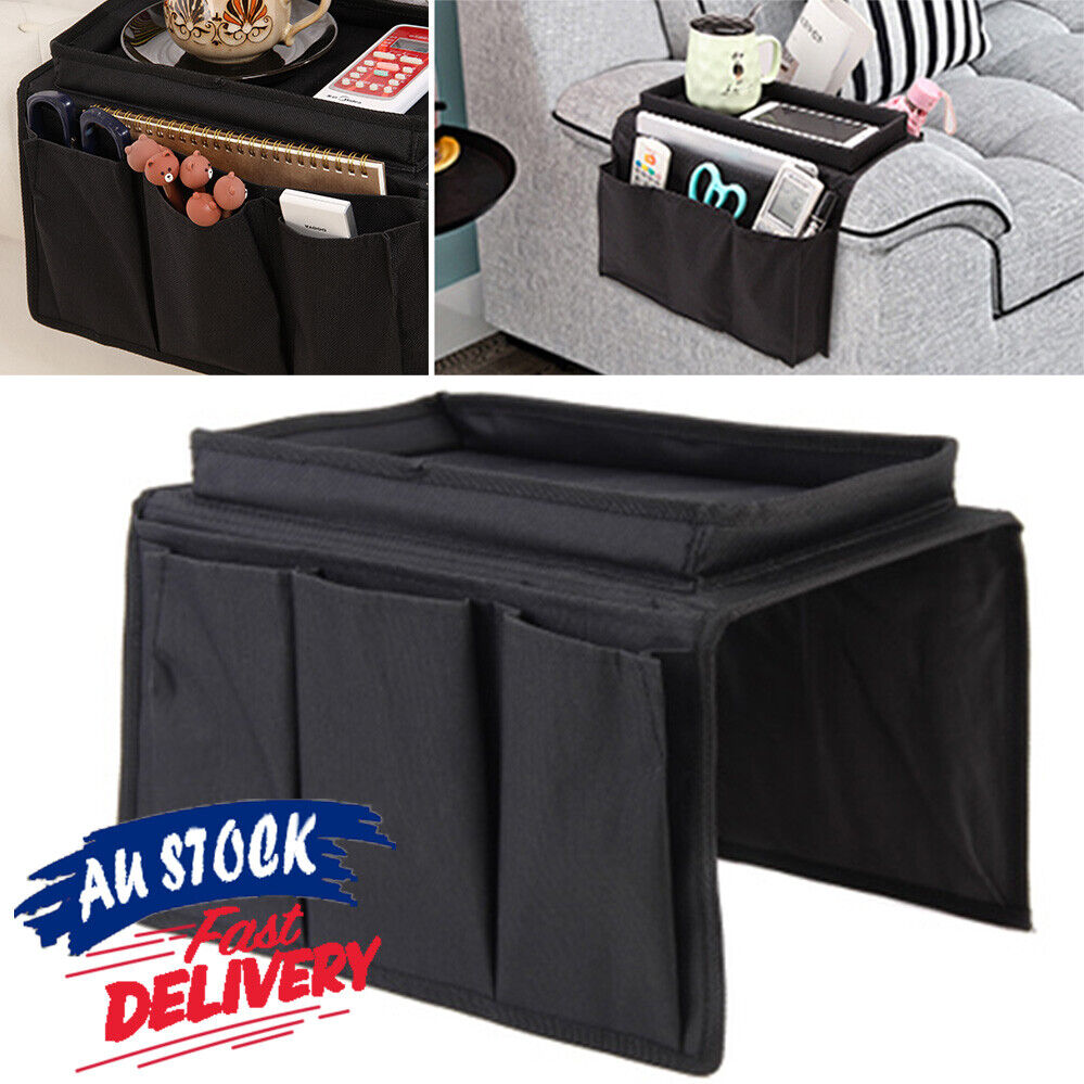 Storage With 6 Pockets Couch Storage Bag Organizer Sofa Caddy Arm Rest