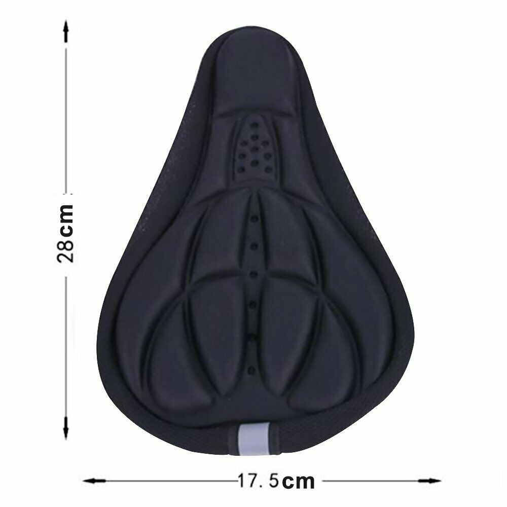 Free shipping-2PCS 3D Silicone Gel Cycling Saddle Seat Cover
