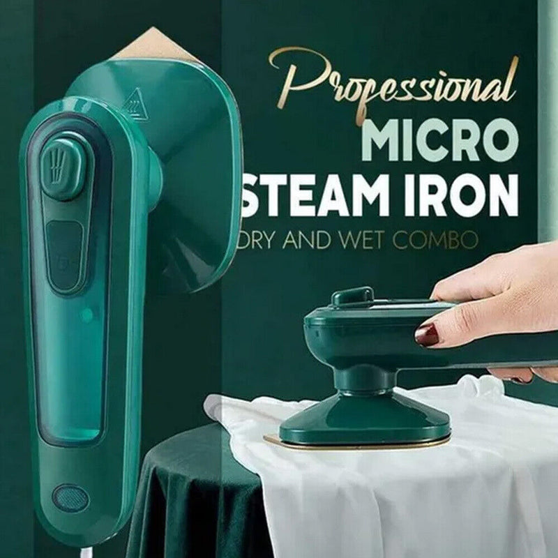 Steam Iron Garment Steamer for Clothes Handheld Portable Mini Electric Ironing