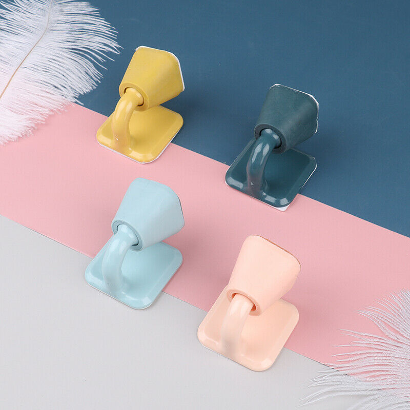 Free shipping- 1PC/2PC Door Stop Silicone Stopper Home Adhesive Door/Wall Bumper Floor Doorstop