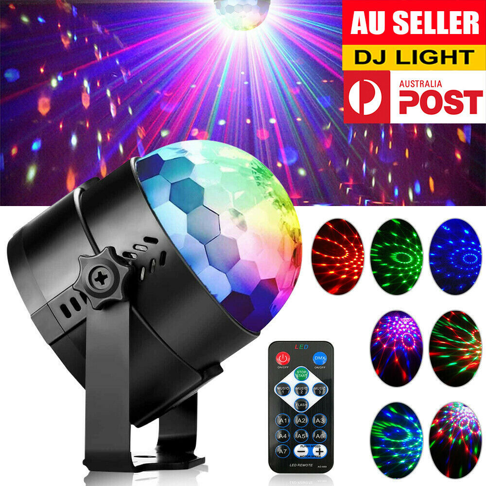 LED Disco Ball Party Effect Strobe with Remote Controller
