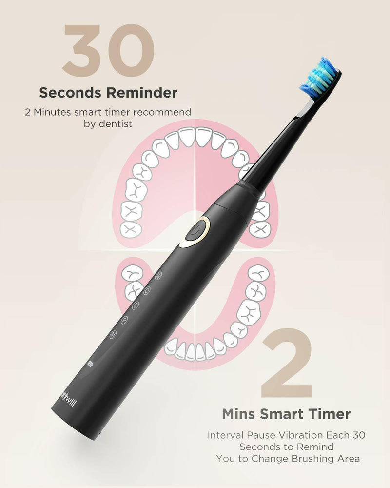 6 Modes Rechargeable Electric Toothbrush