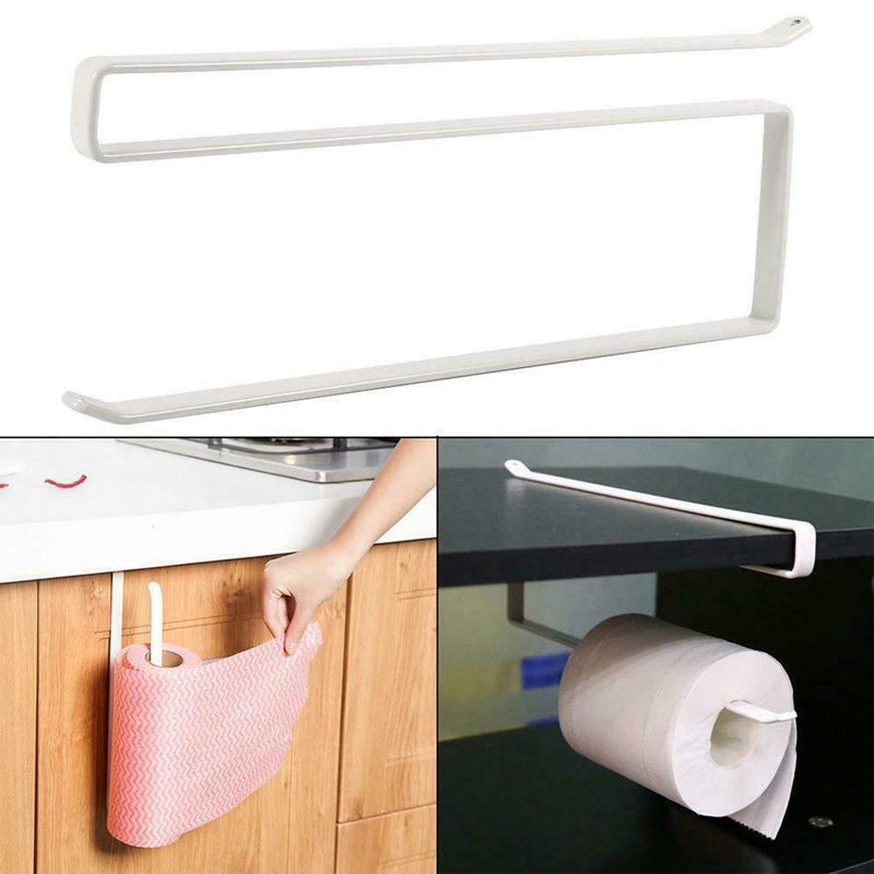 Free shipping- Metal Towel Roll Holder Hanging Rack