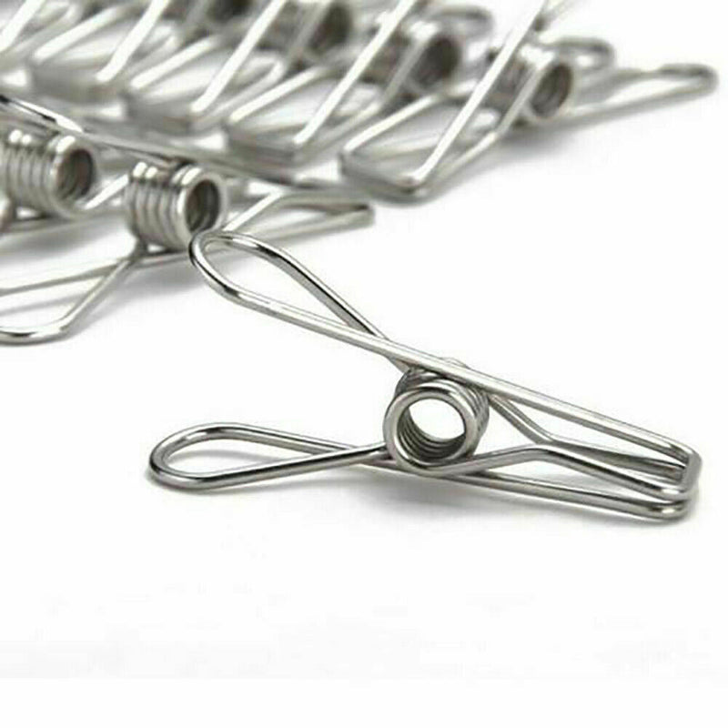 Free Shipping 20PC-100PC Stainless Pegs Hanging Clips