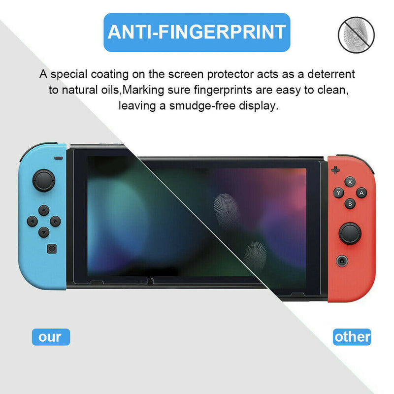 2x Nintendo Switch Glass Screen Protector