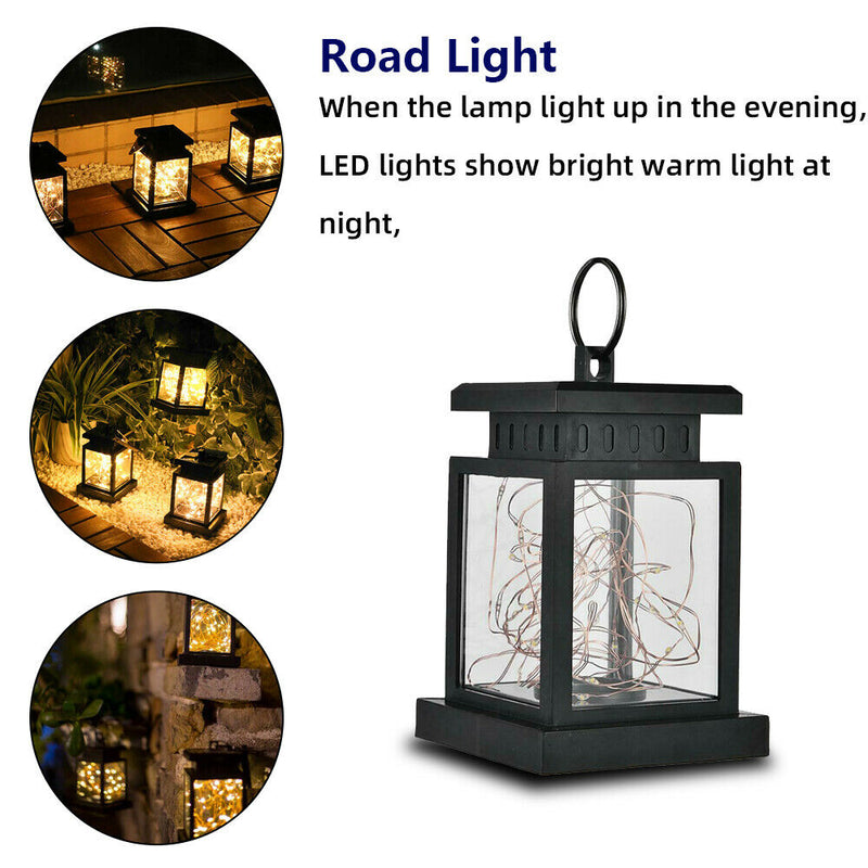 LED Solar Waterproof Hanging Lantern