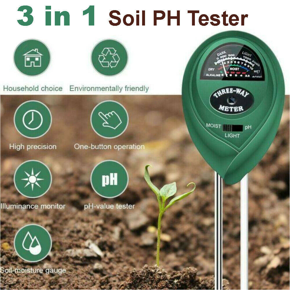 3 in 1 Soil PH Tester