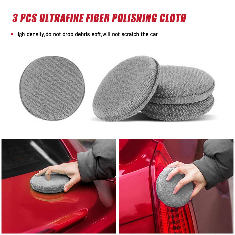 Free shipping- 9PC Microfiber Wash Cleaning Care Tools Kit
