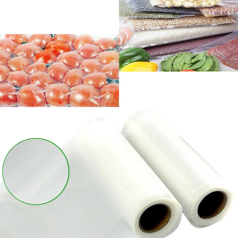 Free shipping-2PCS 6m x 28cm Vacuum Food Sealer Roll