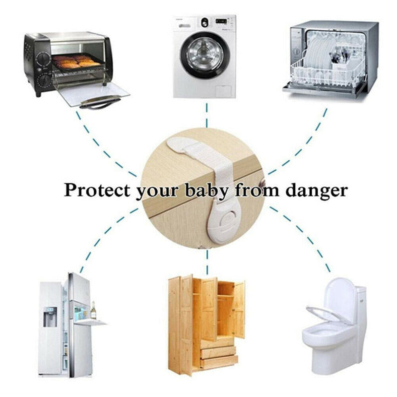 Free shipping-Baby Safety Locks Cabinet Adhesive Belt