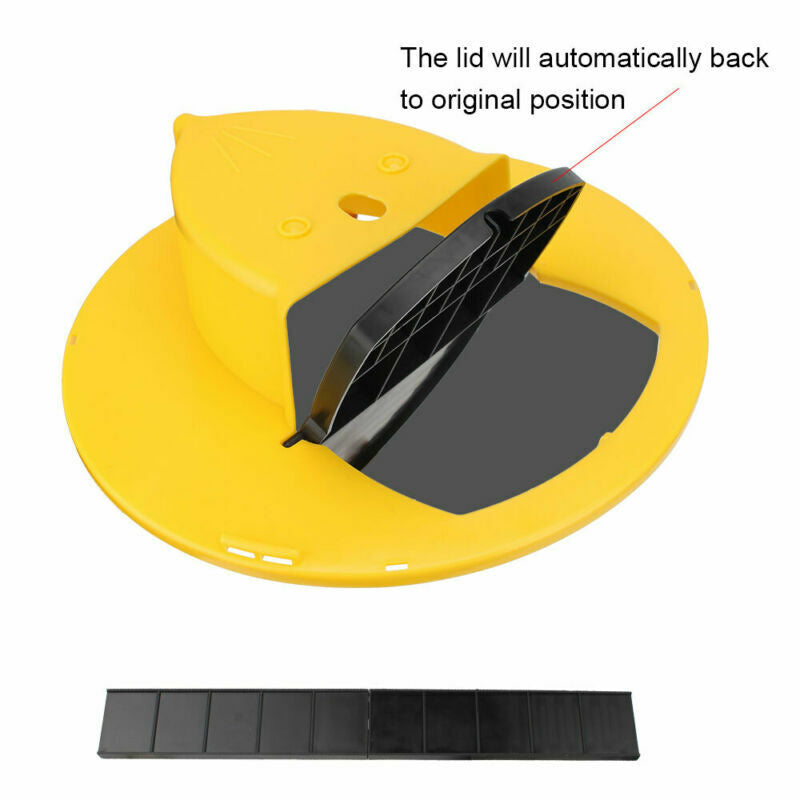 Mouse Trap Flip N Slide Bucket Lid Reusable Rat Catcher Killer with Ladder
