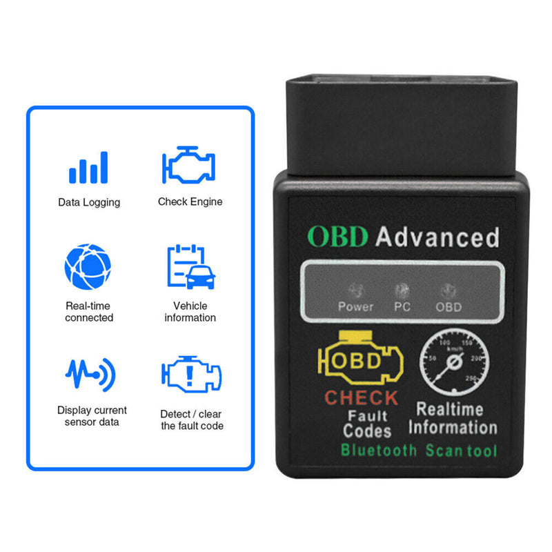 V2.1 Bluetooth-compatible 5.1 OBD2 Scanner Auto Analyzer Diagnostic