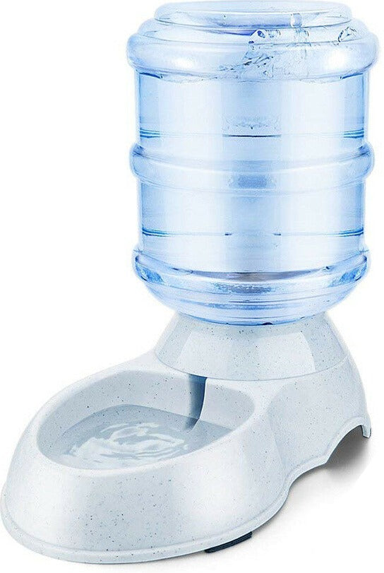CLEARANCE- Automatic Pet Feeder Dispenser Dog Cat Auto Self Feeding Water Bowl 3.5L