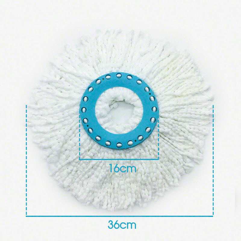 Stainless Steel Magic 360 Spinning Mop with Extra Microfibre Mop Head