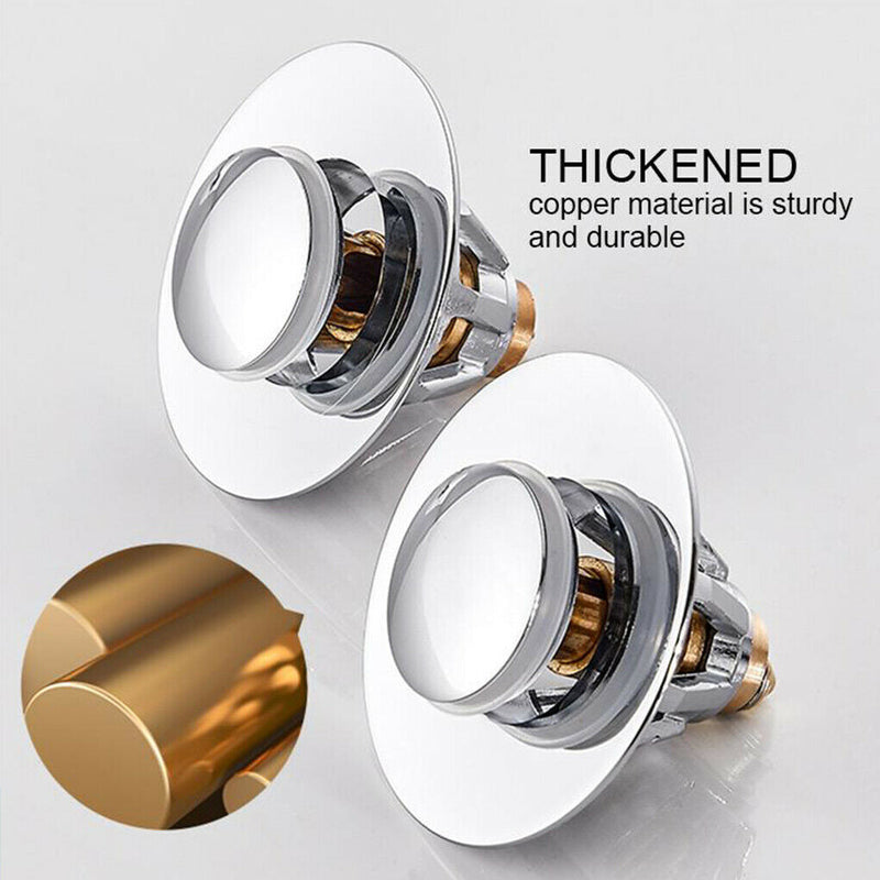 Free shipping- Universal Steel Push Type Drain Filter Bounce Core