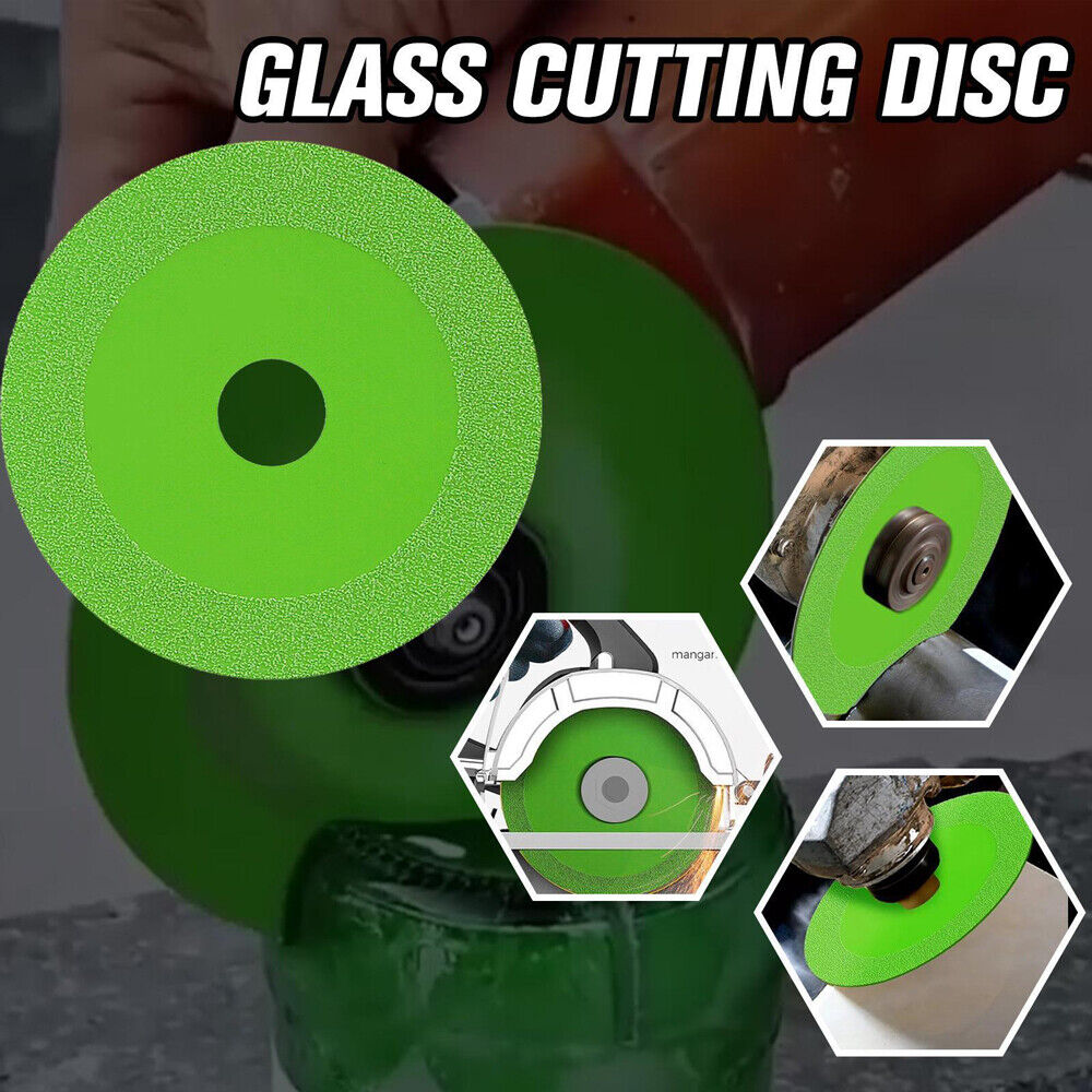 2PC Glass Cutting Disc Thin Saw BladeWheel Glass Ceramic Cutting for Angle Grinder
