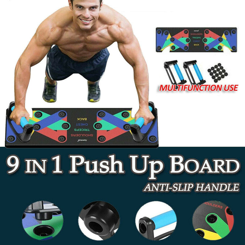 9 in1 Push Up Rack Board