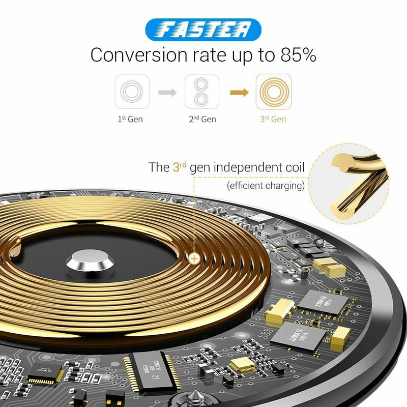 Free shipping-10W Wireless Fast Charger