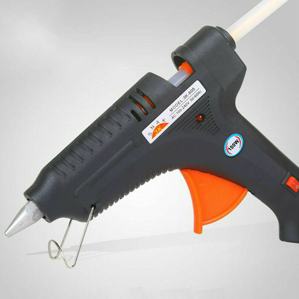 CLEARANCE- Heavy Duty 150W Hot Melt Glue Gun Electric Heating Craft with Cigarette Lighter Plug