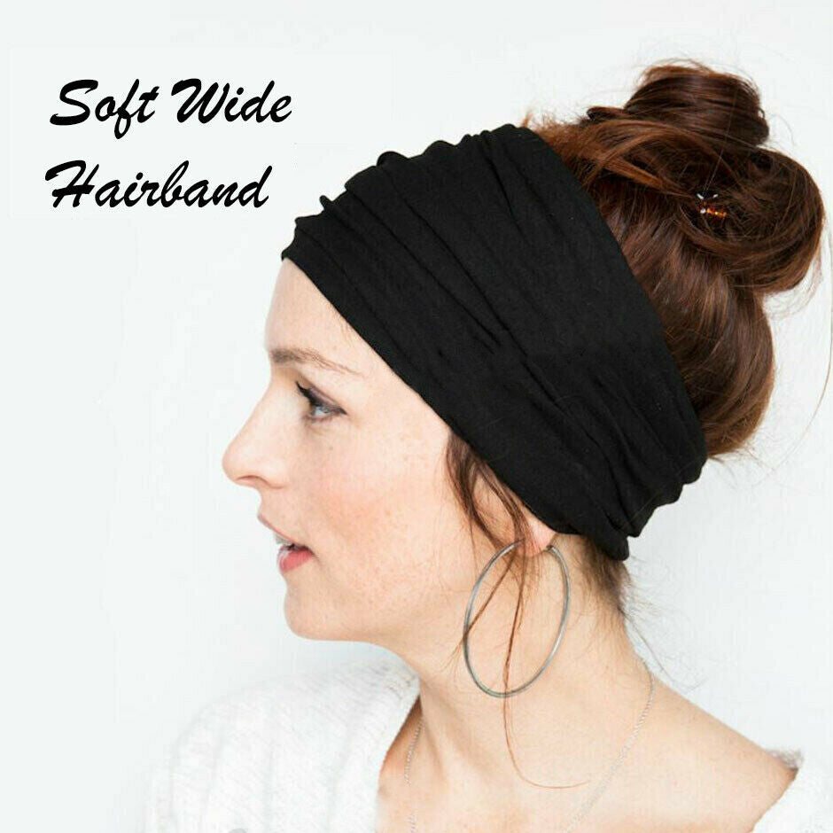 Free shipping- Running Soft Wide Hairband
