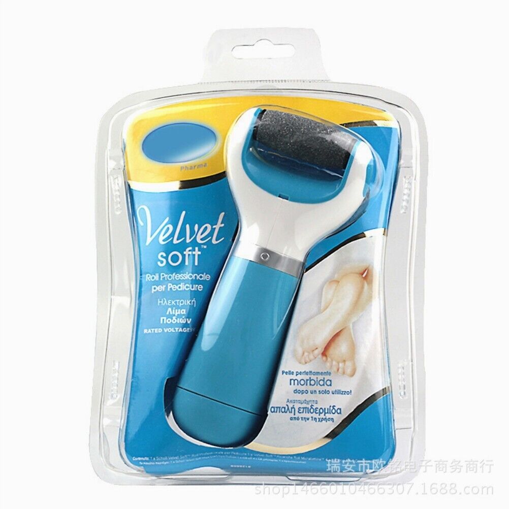 Scholl Velvet Smooth Pedi Diamond Crystals Electric Foot File Hard Skin Remover