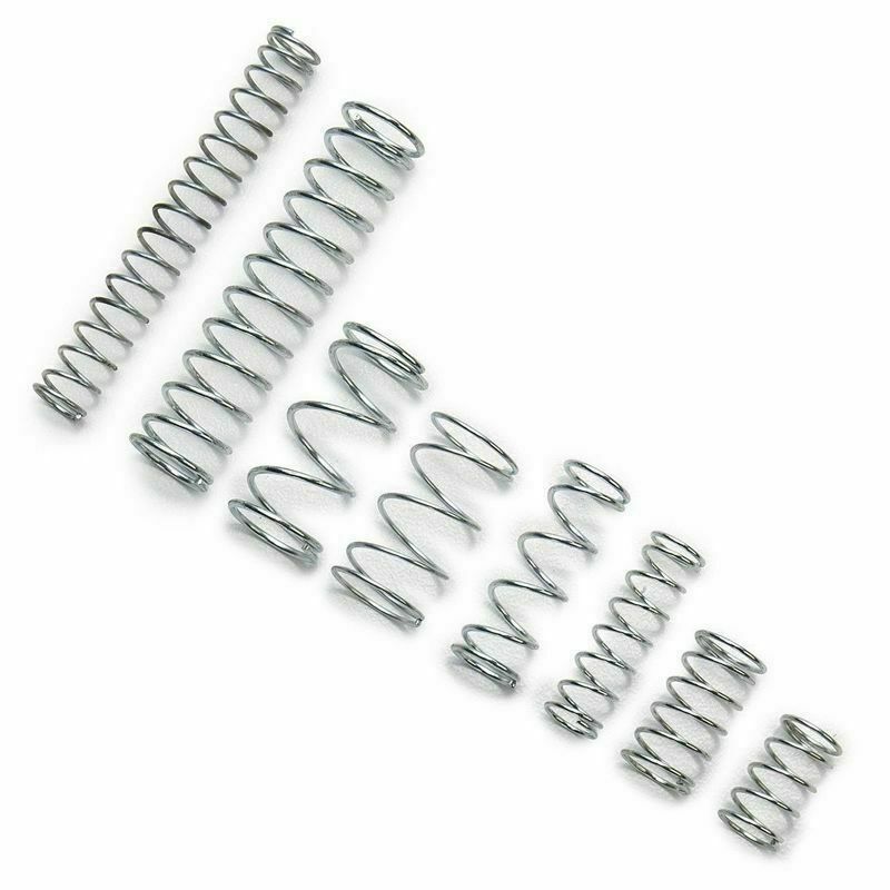 Free shipping- 200pc Spring Assortment Set Zinc Plated Steel Compression & Extension Carburetor