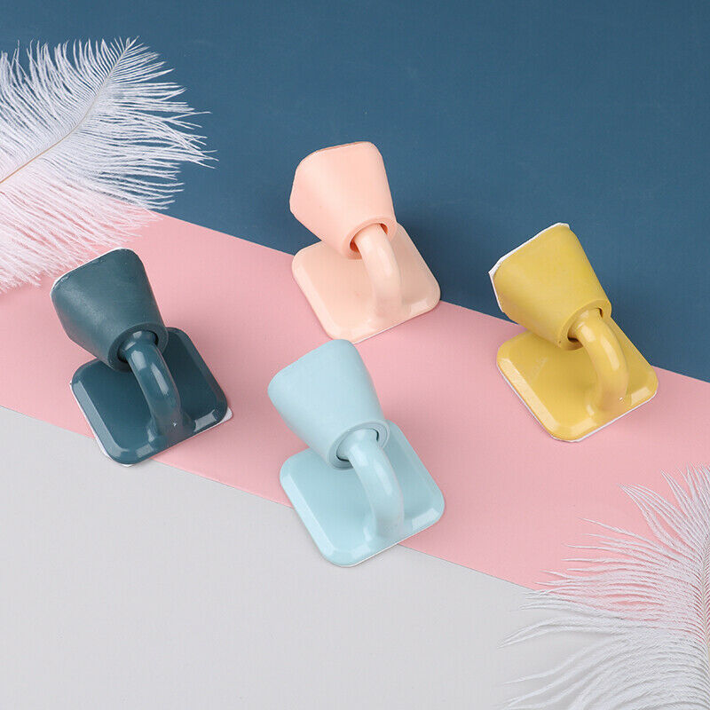 Free shipping- 1PC/2PC Door Stop Silicone Stopper Home Adhesive Door/Wall Bumper Floor Doorstop