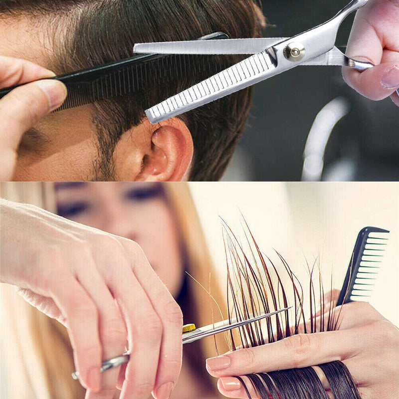 2x 6" Professional Hair Cutting Scissors Set