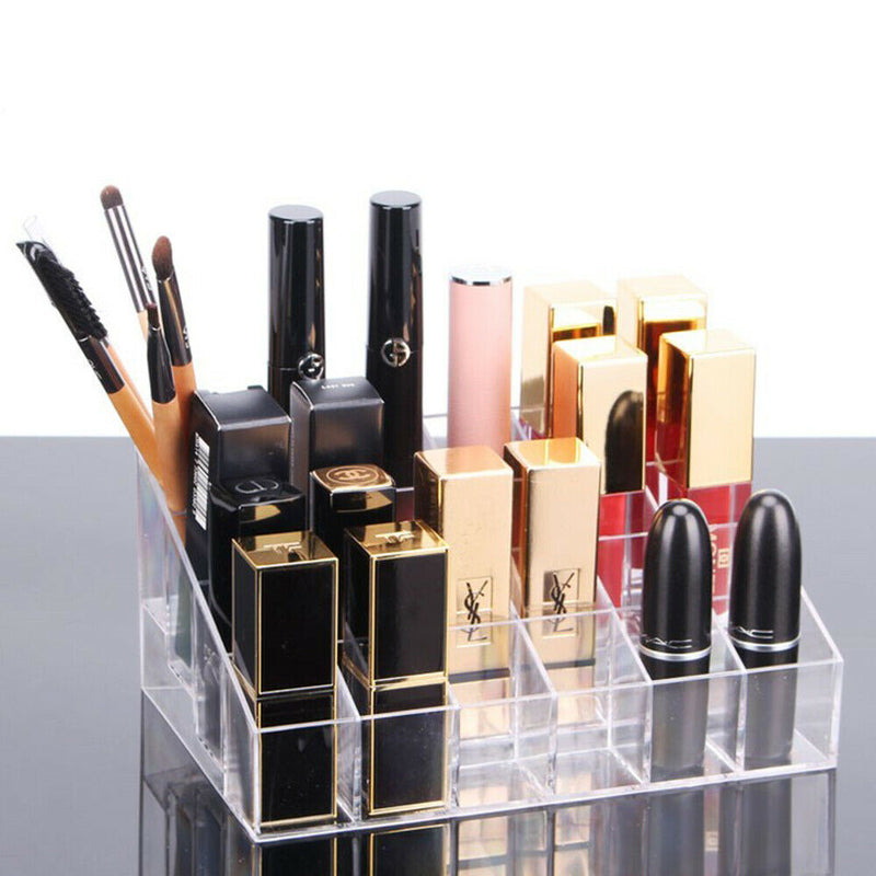 Free shipping- 24 Compartment Makeup Organiser