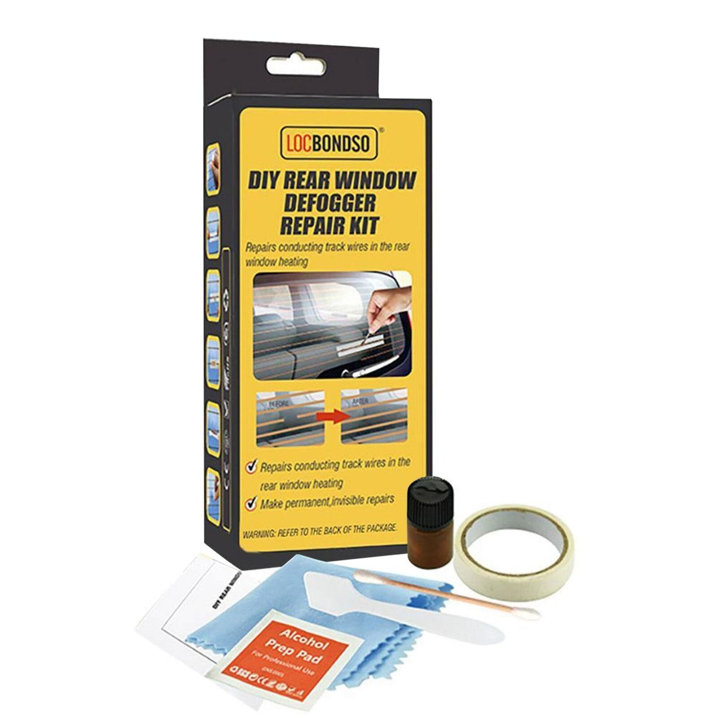 CLEARANCE- LOCBONDSO Complete Rear Window Defogger/Demister Repair Kit