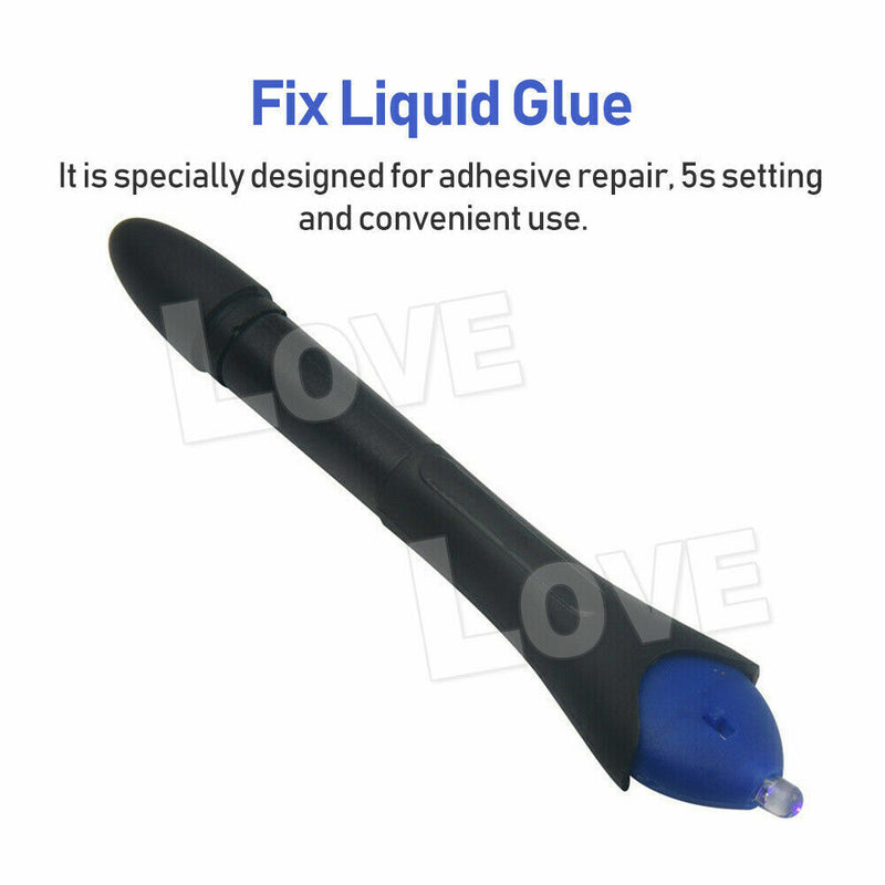 5 Second Fix UV Light Liquid Welding Kit Welding Compound Glue Repair Tool