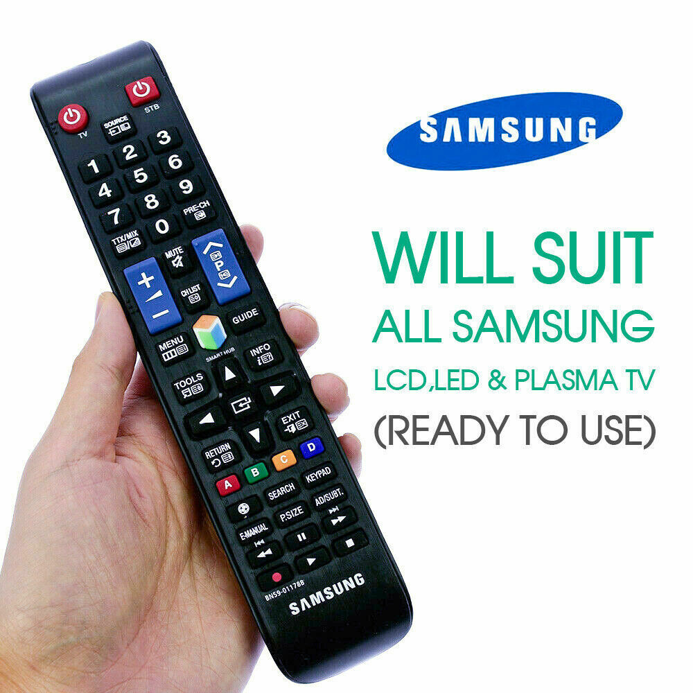 Universal Samsung Remote Control TV NO PROGRAMMING Smart 3D HDTV LED LCD TV