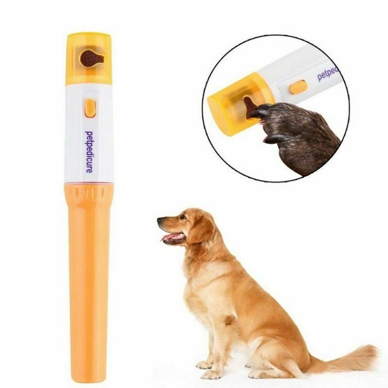 Pet Claw Toe Nail Trimmer Set Electric Dog Cat Pedicure Grinder Grooming Clipper